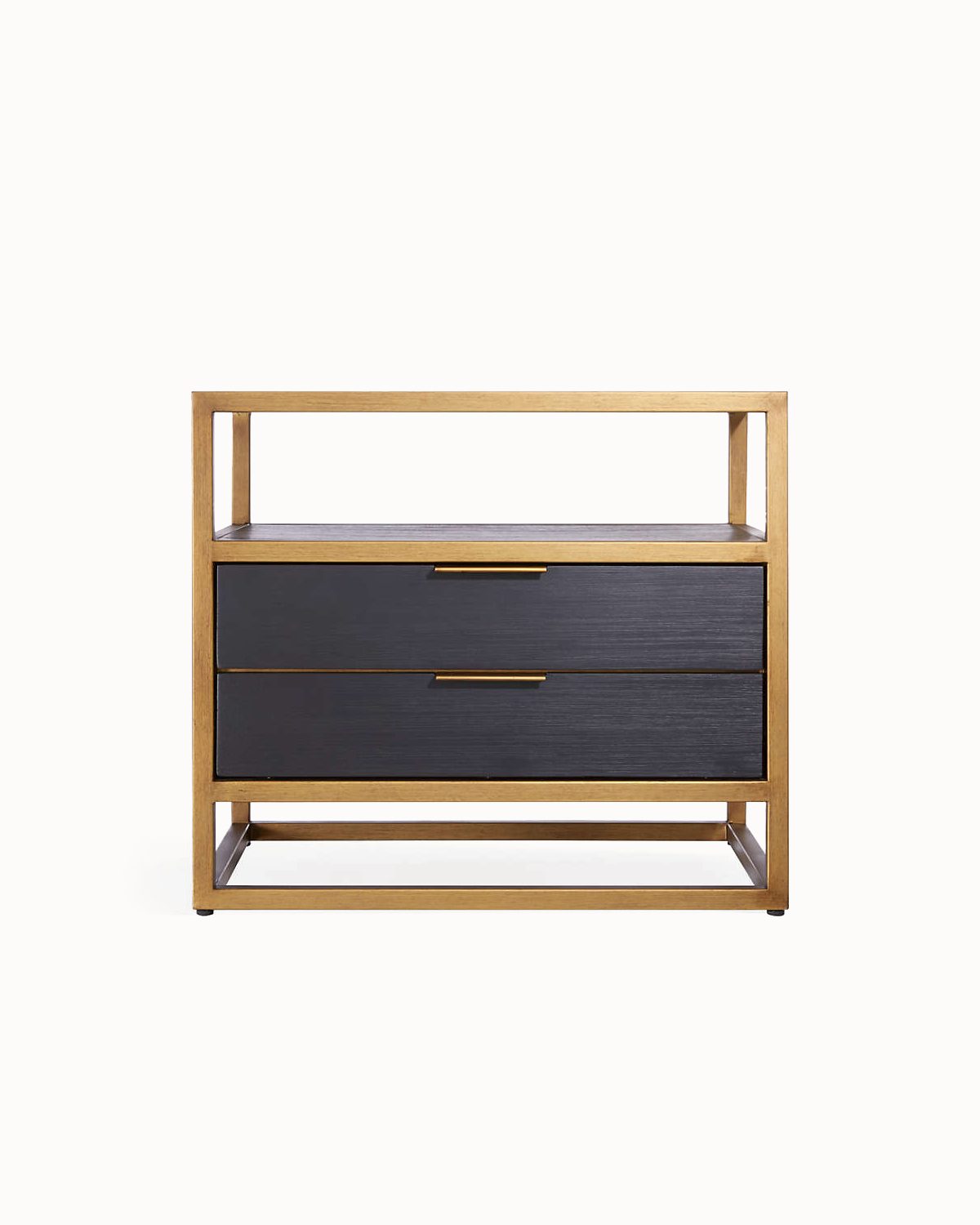 Del Mar Textural Stone Bedside Table