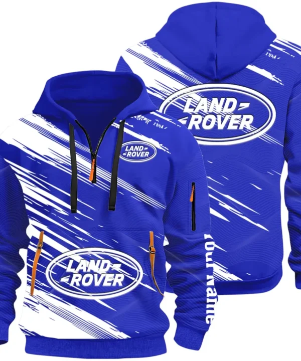 Utility Auto Maker Hoodie Half Zip 3D, Comfortable Daily Hoodie CAR514 - Blue