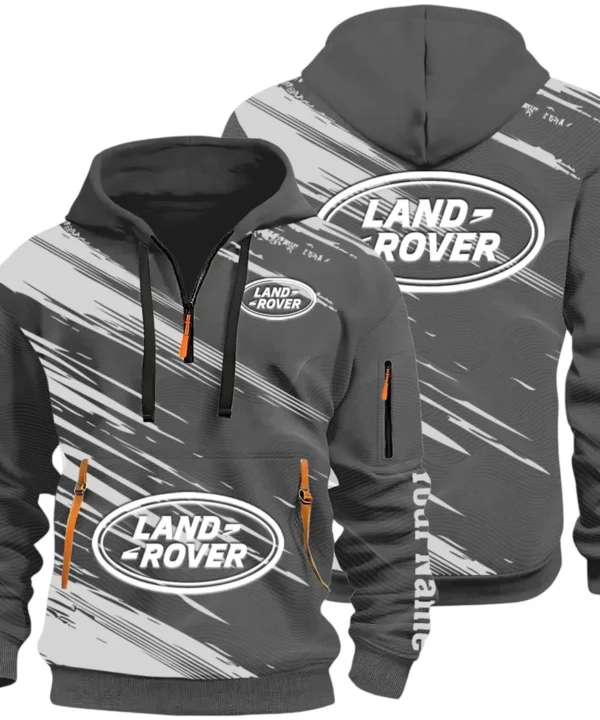 Utility Auto Maker Hoodie Half Zip 3D, Comfortable Daily Hoodie CAR514 - Dark Gray