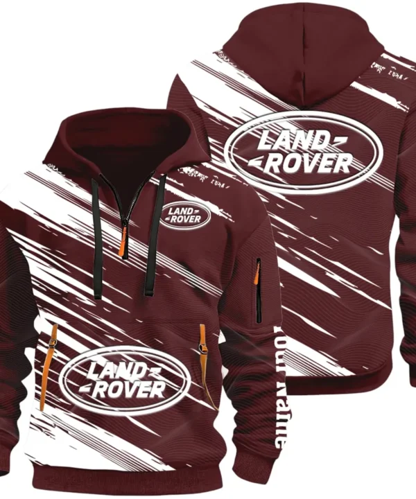 Utility Auto Maker Hoodie Half Zip 3D, Comfortable Daily Hoodie CAR514 - Dark Red