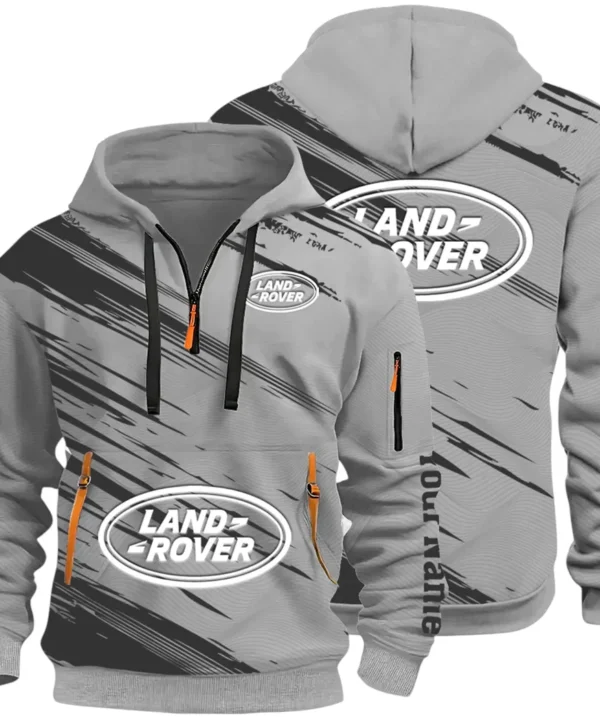 Utility Auto Maker Hoodie Half Zip 3D, Comfortable Daily Hoodie CAR514 - Gray