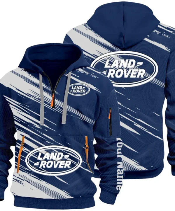 Utility Auto Maker Hoodie Half Zip 3D, Comfortable Daily Hoodie CAR514 - Navy