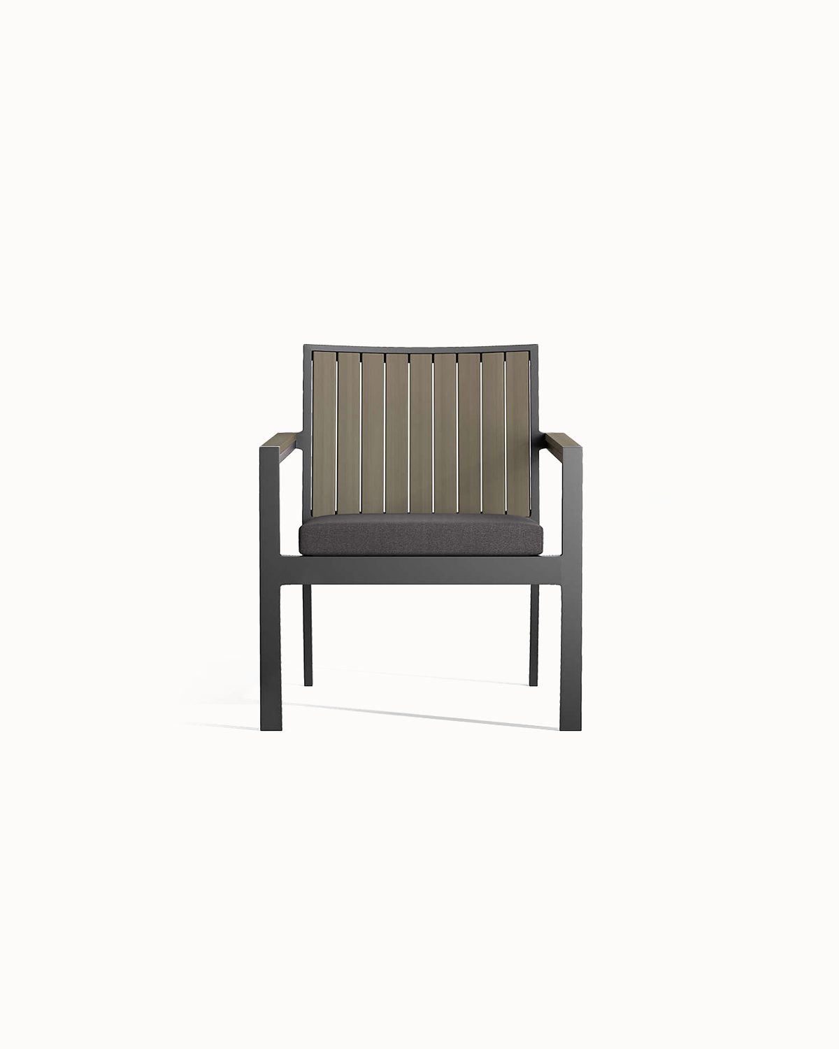 Monaco Streamlined Leather Accent Chair