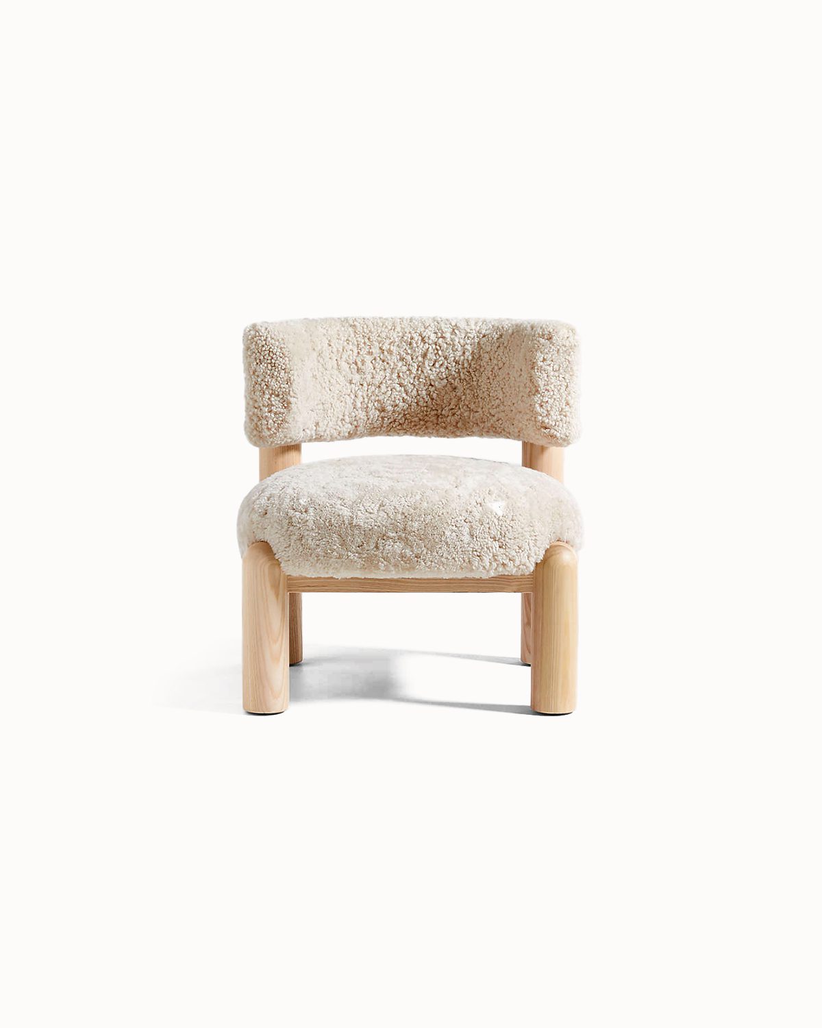 Canyon Streamlined Leather Accent Chair