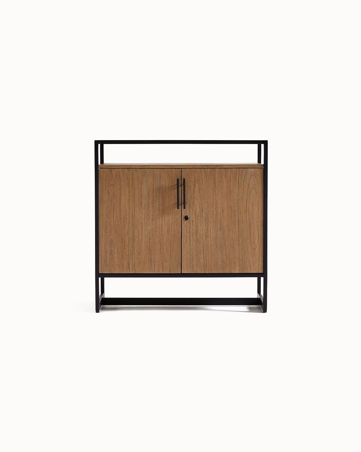 Keaton Urban Loft Rattan Bar Cabinet