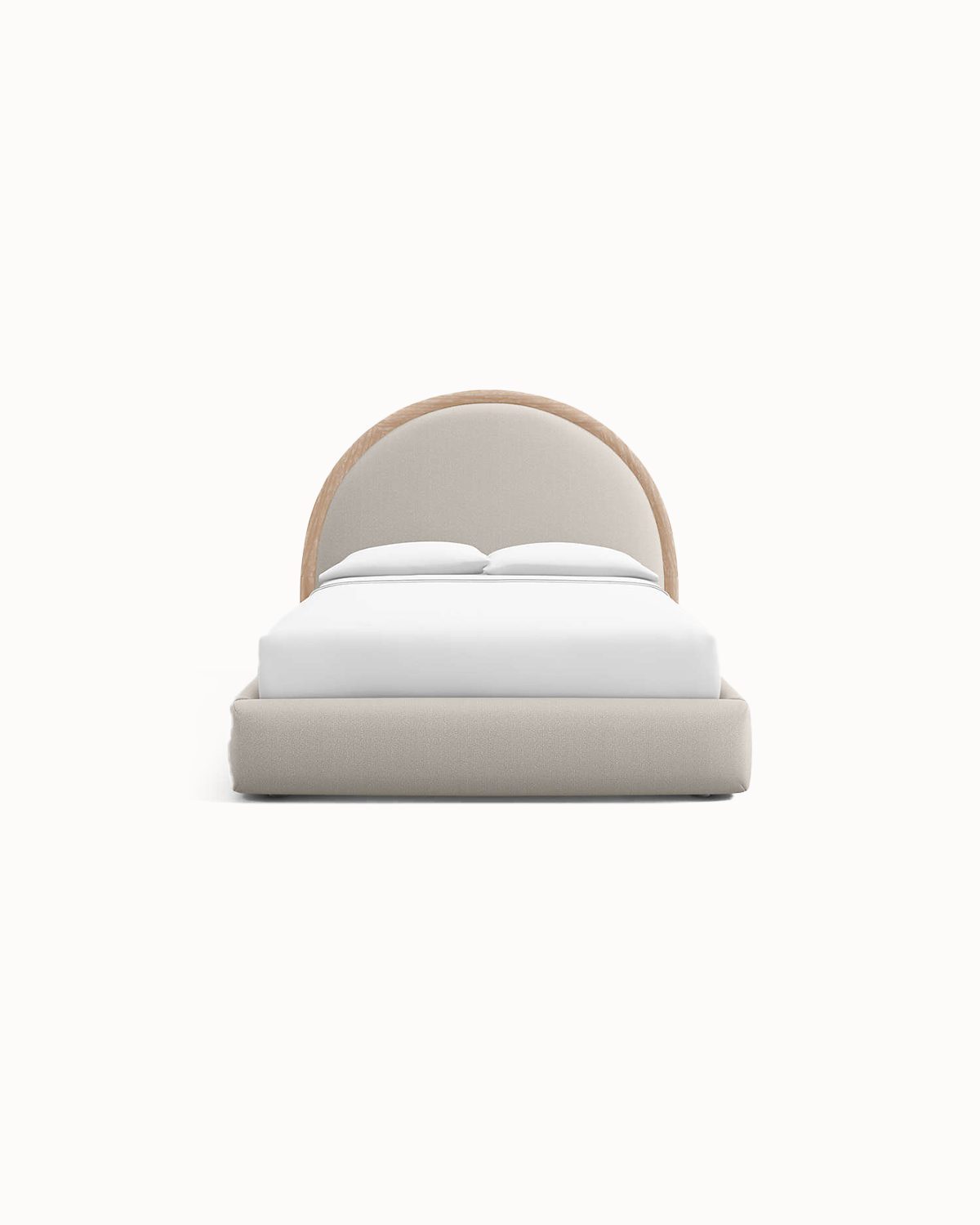 Zinnia Estate Glass Platform Bed
