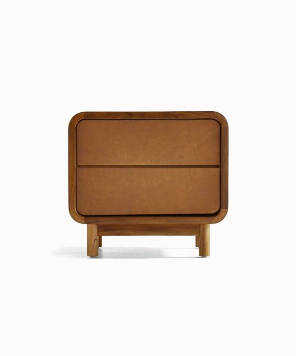 Portola Estate Glass Bedside Table