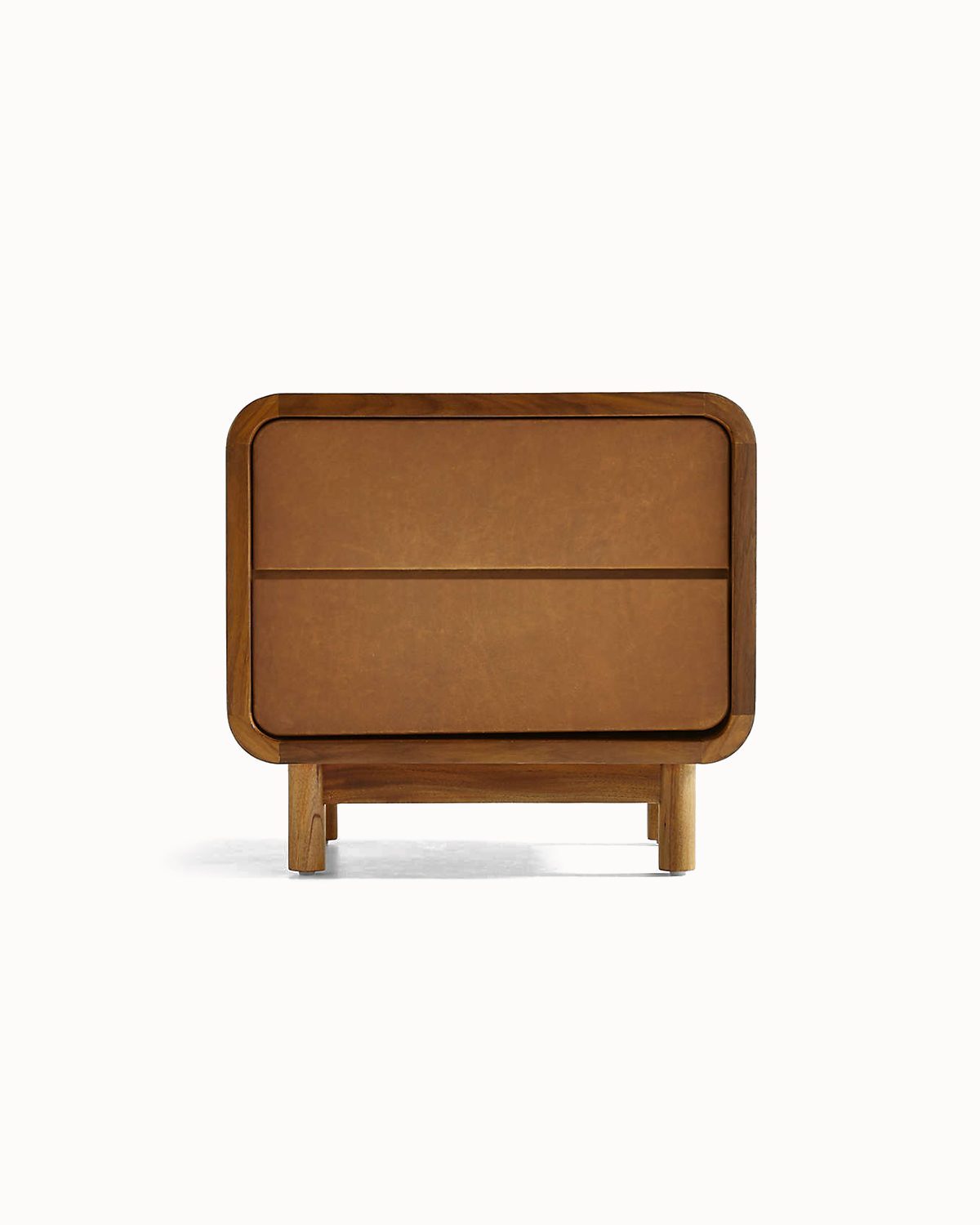 Portola Estate Glass Bedside Table