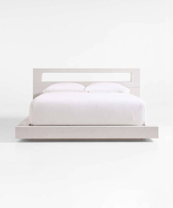 Greyson Nordic Linen Platform Bed