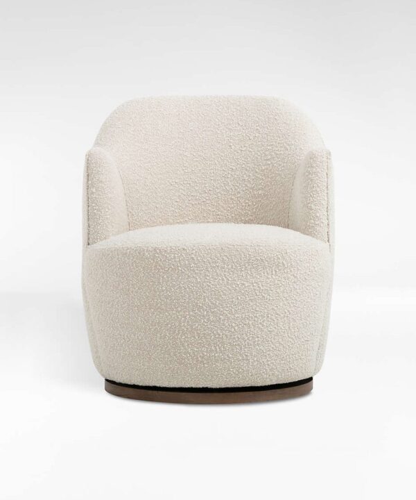 Kendall Grounded Pine Accent Chair
